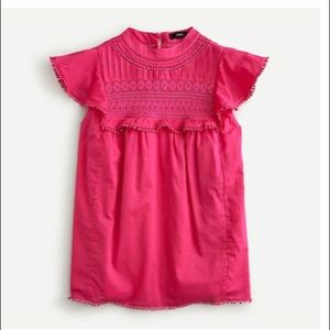 JCrew Hot Pink Top